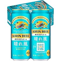 Amazon.co.jp: 晴れ風 キリン ビール500ml×24本[6缶×4][飲食店で