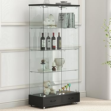 Amazon.co.jp 最新リリース: ガラスディスプレイキャビネット の新着