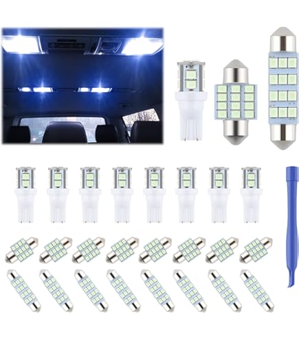 IBrightstar Newest Extremely Bright Wedge T10 168 194 LED Bulbs For Car