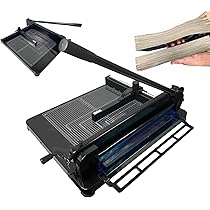 Amazon.co.jp: 大型裁断機 ブラック A3サイズ ペーパーカッター 裁断機