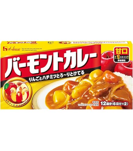 Amazon | ハウス食品 バーモントカレー中辛 115g | バーモントカレー