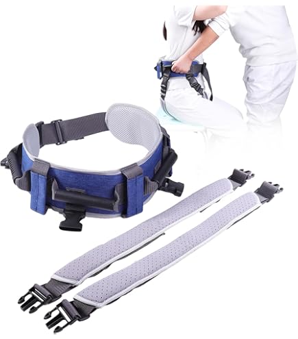 Amazon | LAISIZHU 介護ベルト介助ベルト 移乗ベルト 股ベルト付き