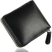 Amazon.co.jp: [マリブセレクト] 本革 二つ折り財布 財布