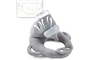 哺乳瓶ホルダー ハンズフリー哺乳瓶用セルフフィーディングサポートパッド 授乳クッション 哺乳瓶乾燥ラック