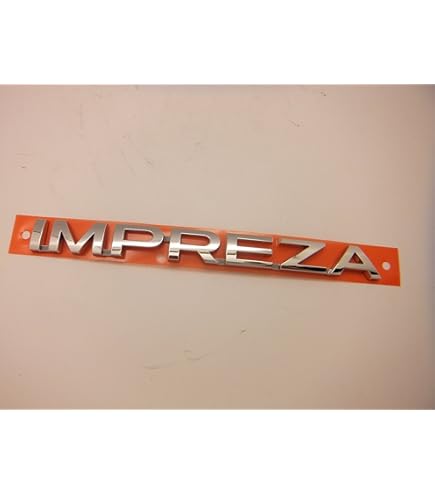 レガシィRS TYPE RA 最初期型用エンブレムステッカー x4 Decal Sticker For type RA Trunk IMPREZA WRX sti GC8 spec