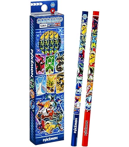 Amazon | ショウワノート ポケットモンスター 鉛筆 かきかたえんぴつ