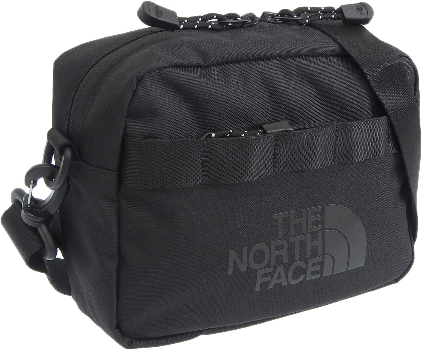 [THE NORTH FACE] [ザノースフェイス] バッグ メンズ ショルダーバッグ 斜めがけ ポリエステル ブランド 肩掛け クロスボディ NN2PN57 NN2PP53 ホワイトレーベル WHITE LABEL ロゴクロス Sサイズ LOGO CROSS BAG S (ブラック(NN2PP53J)/ブラック) [並行輸入品]