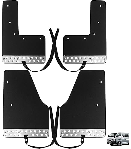 マッドガード EVA樹脂製 ベルト付き NV350　E26　キャラバン　前期 Amazon | JXCARSIOJP マッドガード EVA樹脂製 ベルト付き NV350 E26