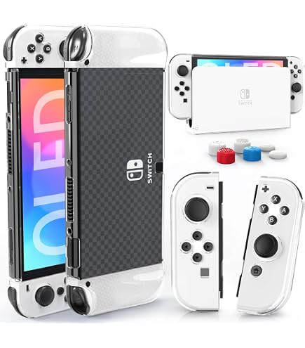 Amazon.co.jp: RHOTALL ソフトTPU クリアシェル Nintendo Switch