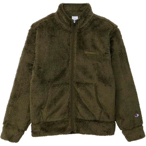 Amazon | [チャンピオン] ジャケット もこもこ フルジップ メンズ M 