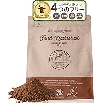 Amazon | FIXIT FEEL NATURAL グラスフェッドプロテイン 1kg (ココア