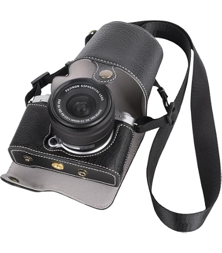 Amazon | GARIZ FUJIFILM X-M1用 本革カメラケース HG-XM1BK ブラック