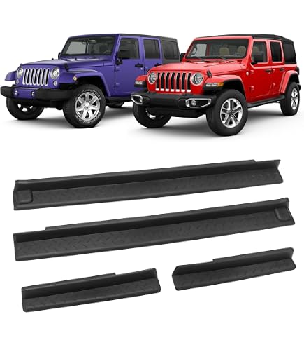 3SX Door Sills Scuff Plate Aluminum Covers Mustang - GT