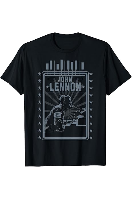 Amazon | ジョン・レノン-ロックンロール Tシャツ | Tシャツ 