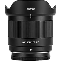 Amazon.co.jp: VILTROX AF 15mm F1.7 XF AIR 超広角 レンズ 富士