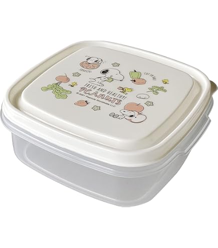 Amazon｜パール金属 ディズニー 保存容器 正方形 S チップ