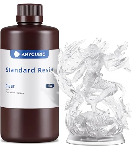 Amazon.co.jp: ANYCUBIC 高透明レジン 光造形 3dプリンター レジン UV