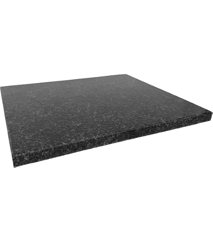 Amazon | オーディオボード 天然黒御影石（山西黒）250mm×200mm 厚み約