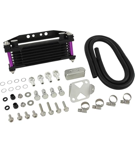 Amazon.co.jp: モンキー125 JB02 用 4段 オイルクーラー MORIN製
