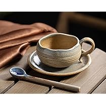 陶器製　コーヒーカップ 7個色々 Amazon | Cutdred カップアンドソーサー おしゃれ かわいい 陶器