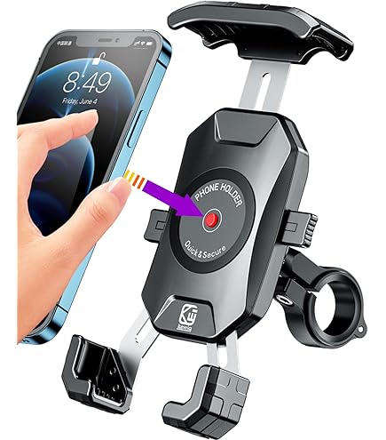 Evotech Performance Smart Phone Quad Lock Mount Triumph Speed