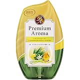 お部屋の消臭力 Pｒｅｍｉｕｍ Aｒｏｍａ プレミアムアロマ 消臭芳香剤 玄関・部屋用 レモングラス&レモン 400mL
