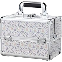 Amazon | Hapilife メイクボックス 大容量 2段トレイ かわいい コスメ