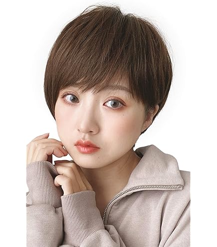 Amazon.co.jp: [ブライトララ] ウィッグ ショート フルウィッグ ボブ
