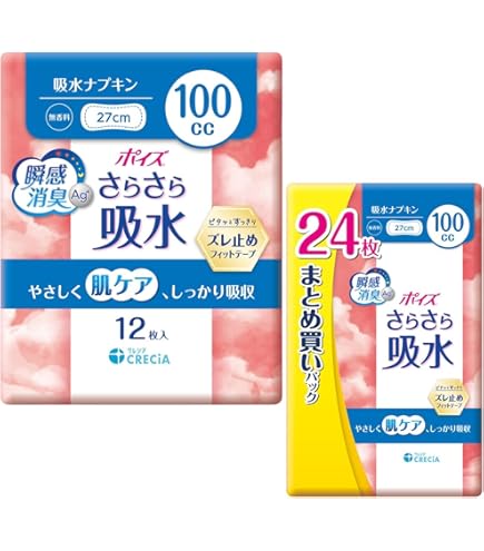 Amazon | ポイズ 日本製紙クレシア 肌ケアパッド 超スリム＆コンパクト
