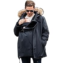 Amazon | [セラフィン] コート 抱っこ紐対応コート メンズ