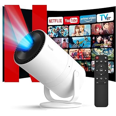 [ほぼ未使用]4Kプロジェクター本体 円筒形 黒色 ほぼ未使用]4Kプロジェクター本体 筒形 黒色