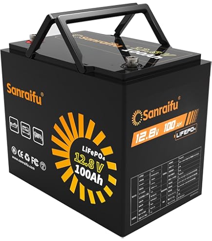 Amazon.co.jp: MFUZOP 12V 100Ah リン酸鉄リチウム バッテリー 1280Wh