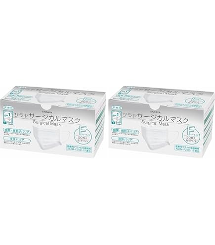 Amazon.co.jp: フジソフトサージカルマスク ブルー 入数:50枚×60箱