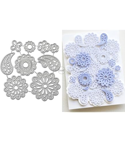 Amazon.co.jp: 花火の花びらメタルカッティングダイカットダイモールド
