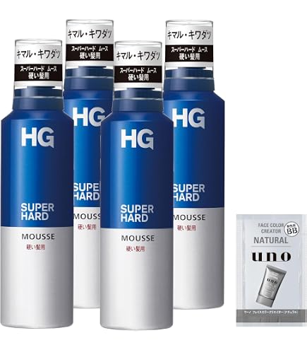 Amazon | 資生堂 HG スーパーハード ムース 硬い髪用 180g | Shiseido
