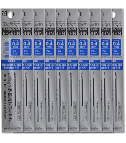 サクラ サイン 専用 Amazon | サクラクレパス ボールペン替芯 多色用 ボールサインiD3C