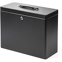 Amazon.co.jp: イーサプライ 鍵付きファイルボックス