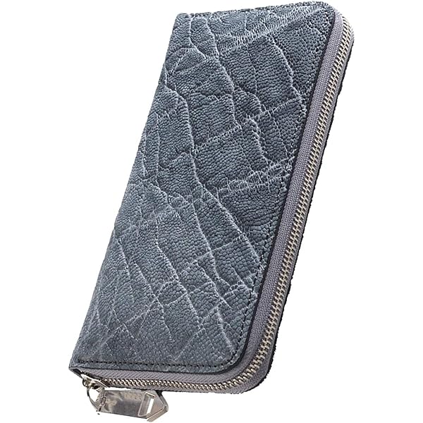 Amazon | [ズー] 日本製 ZLW-074 象革 ゼブラウォレット6 エレファント