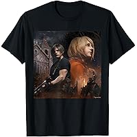 Amazon | BIOHAZARD RE:4 ゲーミングデザイン Tシャツ | Tシャツ