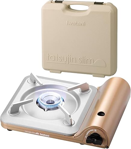 新品未開封　イワタニ達人スリムⅢ キャリングケース付き　CB-SS-50-A 未開封品】Iwatani カセットコンロ 薄型 達人スリム III 限定品