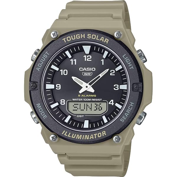 Amazon | CASIO カシオ ソーラー メンズ スポーツウォッチ アナログ