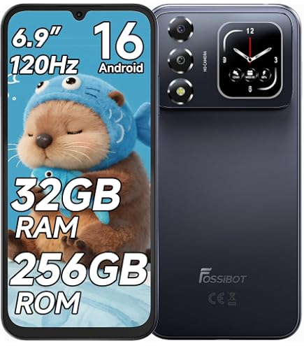 Amazon | FOSSiBOT S2 SIMフリー スマートフォン本体 20GB+256GB/1TB