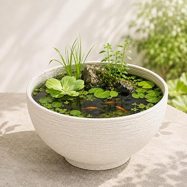 特価セール中!❗ 大型 染付 水鉢 睡蓮鉢 金魚鉢 めだか鉢 楽天市場