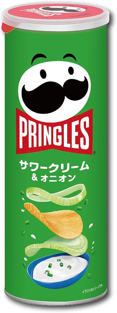 ケロッグ プリングルズ サワークリーム&オニオン M缶 105g