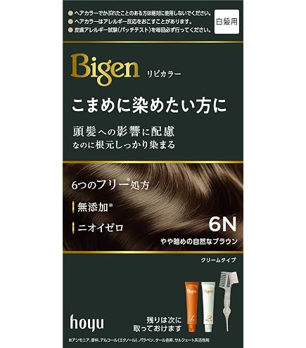Amazon | Hoyu ホーユー ビゲン スピィーディーカラー クリーム 6