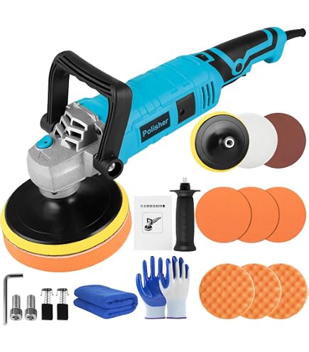 Amazon | ハイパワー ポリッシャー シングルアクション 1050W 