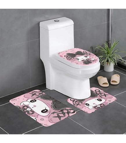 クロミ　バスマット　トイレマット　ペーパーホルダー　３点セット　サンリオ クロミ バスマット トイレマット ペーパーホルダー 3点セット