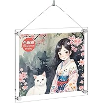 Amazon.co.jp: アクリルフォトフレーム 色紙額縁 (272x242mm) UV