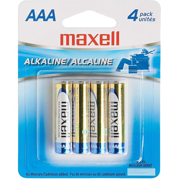 MAXELL 723841 AAA Battery 4-pk : Aaa Alkaline: Amazon.sg