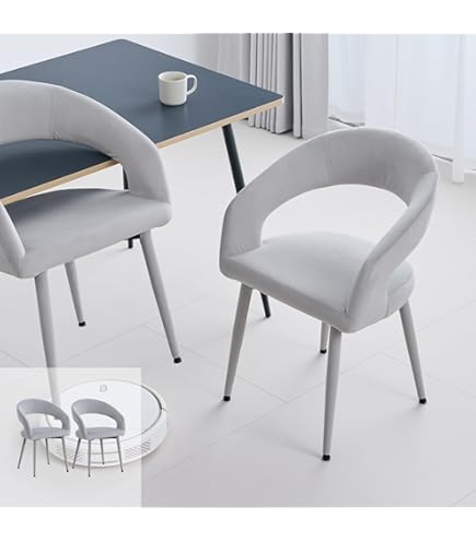 Amazon｜モダンデコ ラタンチェア 肘付き 2脚セット ダイニングチェア